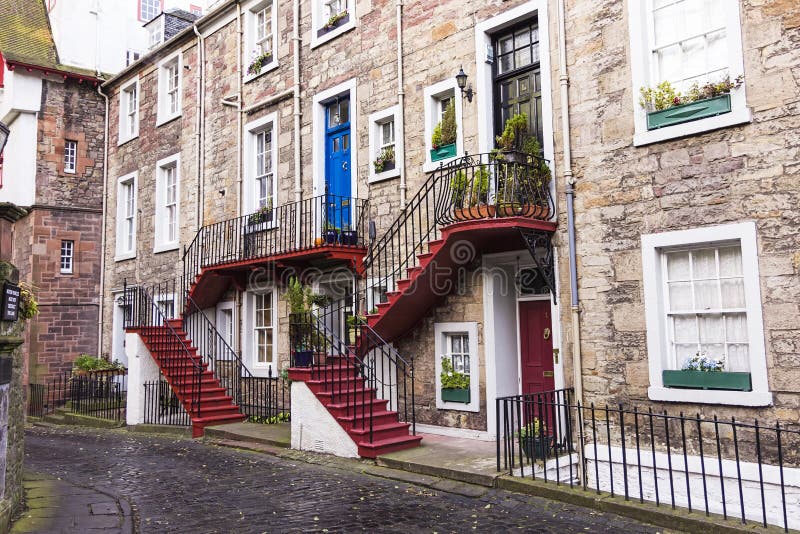 Scottish neighborhood stock image. Image of torridon, residential 7827463