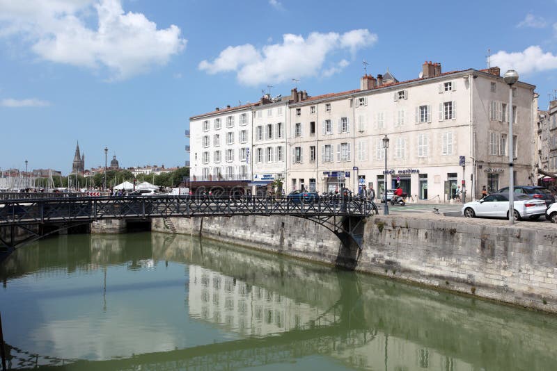 Λα Ροσέλ, Charente θαλάσσιο, Γαλλία στοκ εικόνα με δικαίωμα ελεύθερης χρήσης