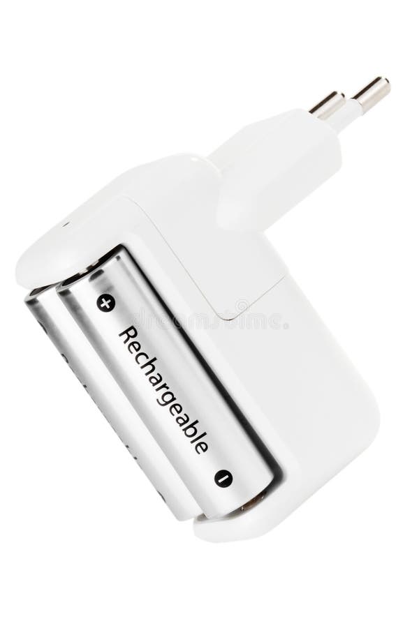 Charger with Batteries stock photos