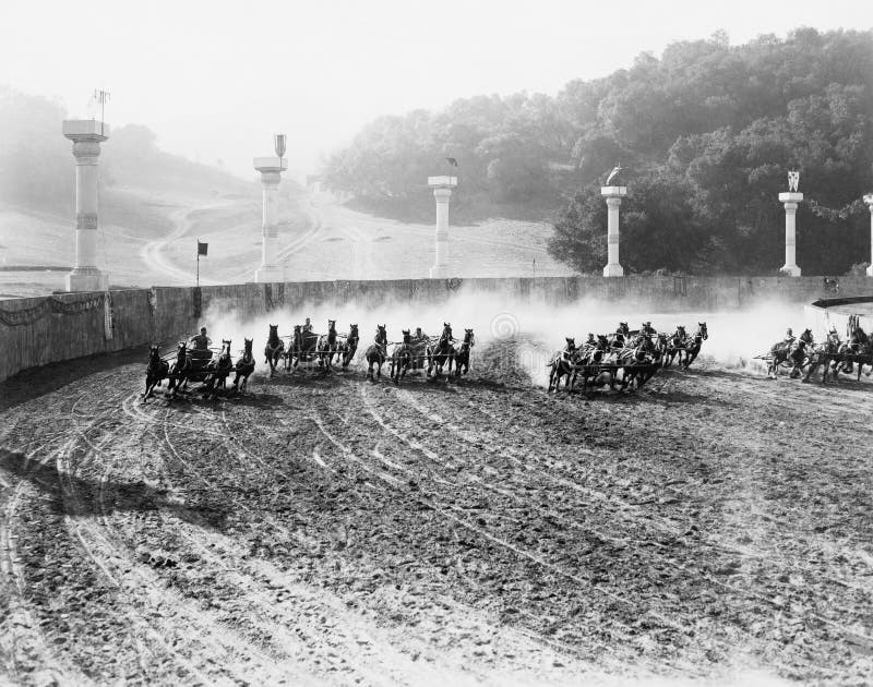 CHARIOT RACE stock images CHARIOT RACE stock images