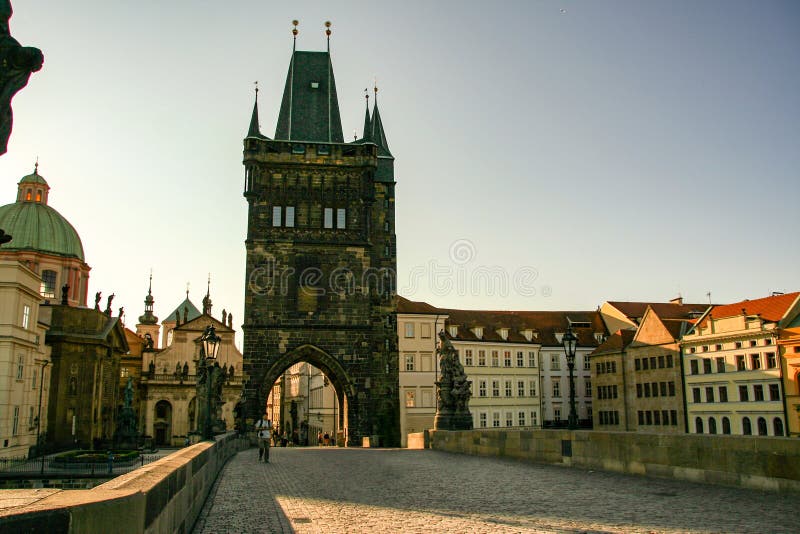 Charles Bridge fotos de stock royalty free Charles Bridge fotos de stock royalty free