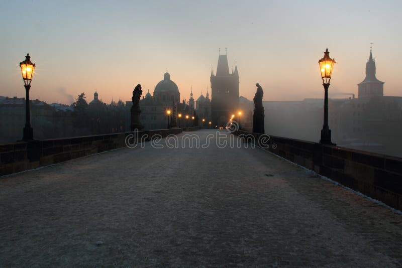 Charles bridge in Prague