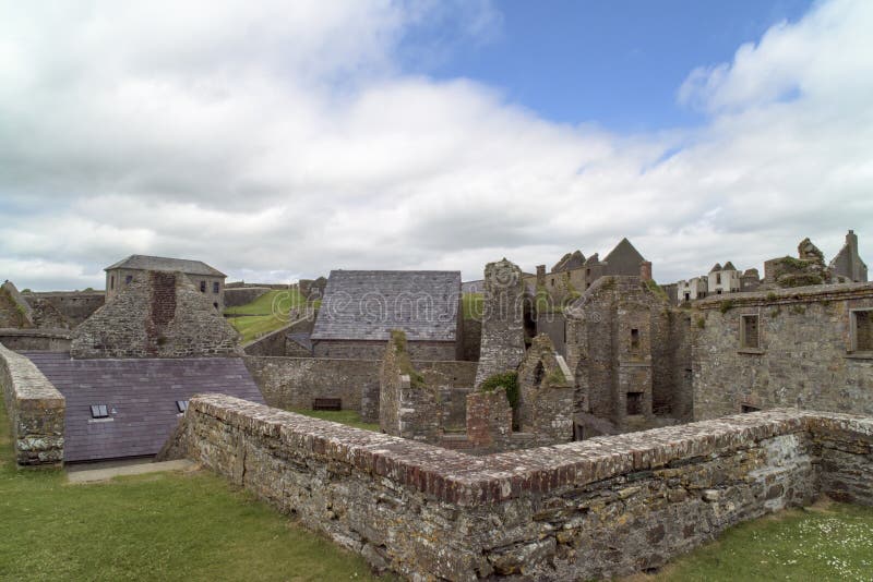 Charles Fort, Kinsale, Ireland Stock Photo - Image of fort, historic ...