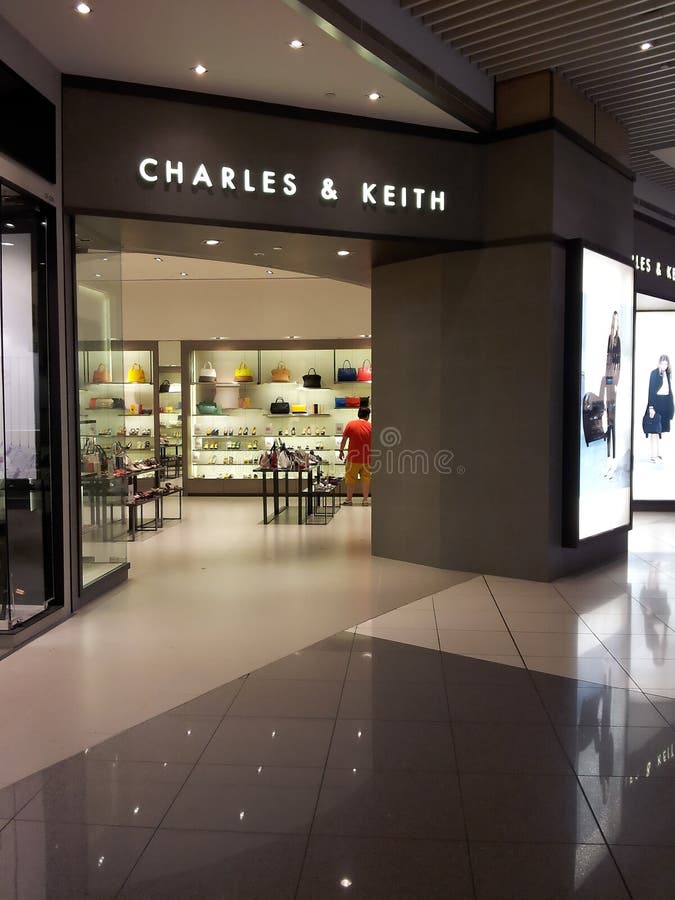 Charles & Keith Store Outlet in Orchard, Singapore Editorial Photo