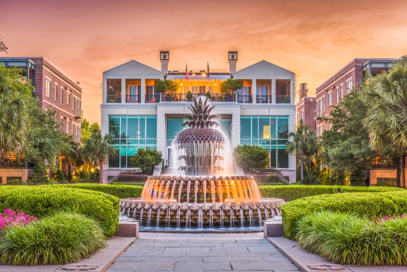 Charleston, Carolina del Sud, fontana di U.S.A.