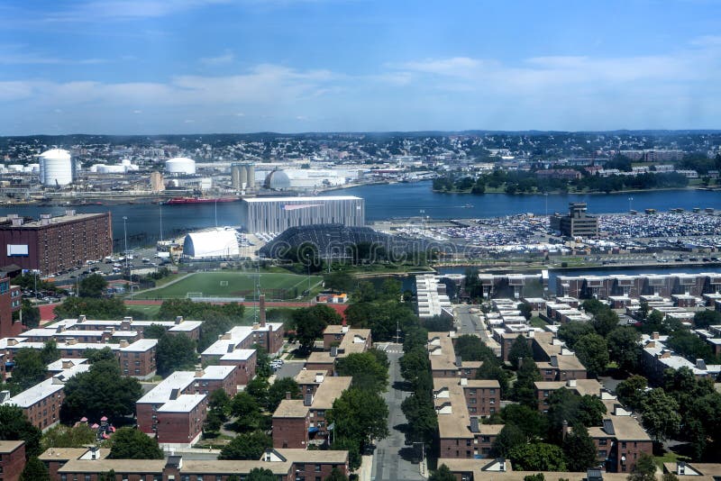 Charlestown Massachusetts stock image. Image of scenic 35021197