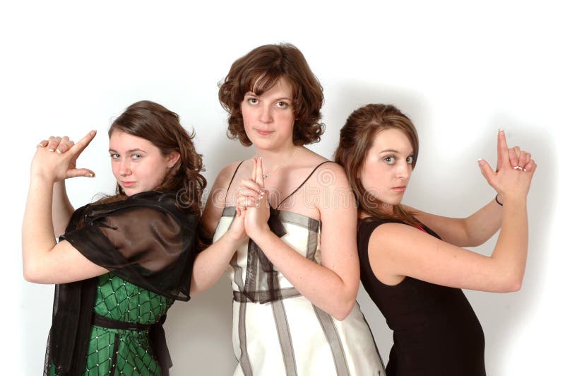 Charlies Angels royalty free stock photography Charlies Angels royalty free stock photography