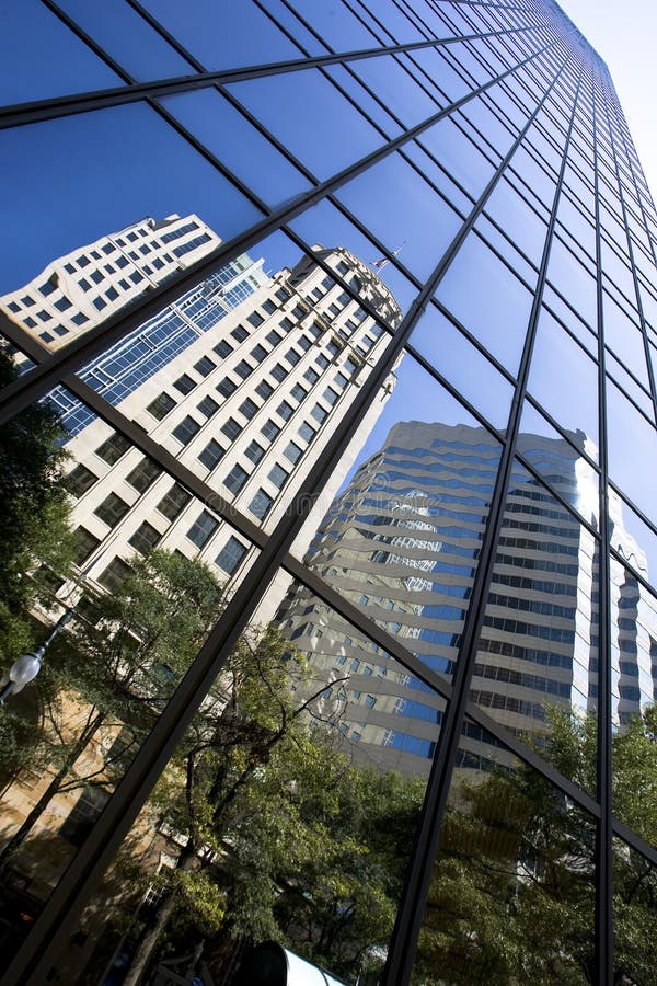 Vue Aérienne De La Ville De Charlotte, Caroline Du Nord Photo Stock