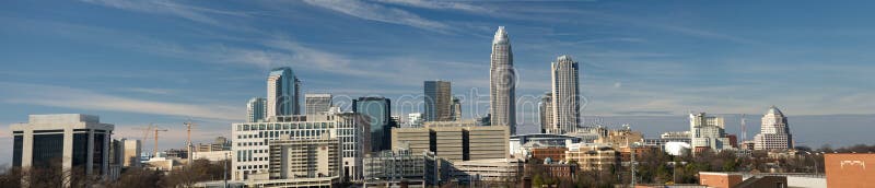 charlotte nc panorama obrazy stock charlotte nc panorama obrazy stock