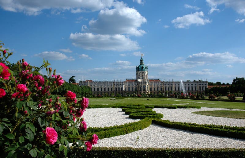 CharlottenburgGarten stockbild. Bild von touristen