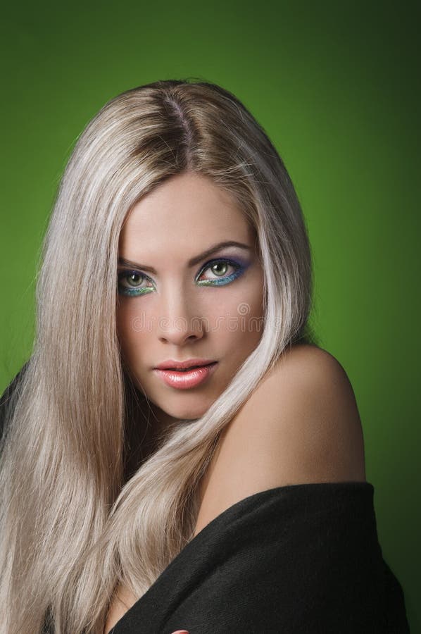 Charm girl stock photo. Image of makeup, beauty, cute 28631436