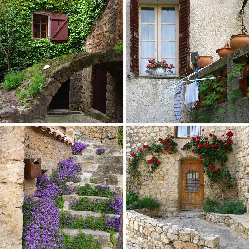 Charme van de Provence in detail, collage