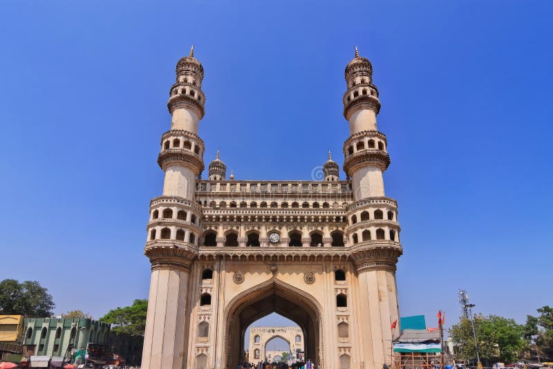Charminar, Haidarabad, India immagine stock Charminar, Haidarabad, India immagine stock