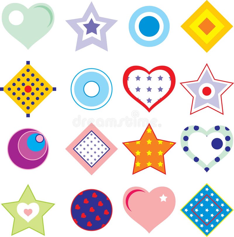 Charming abstract background