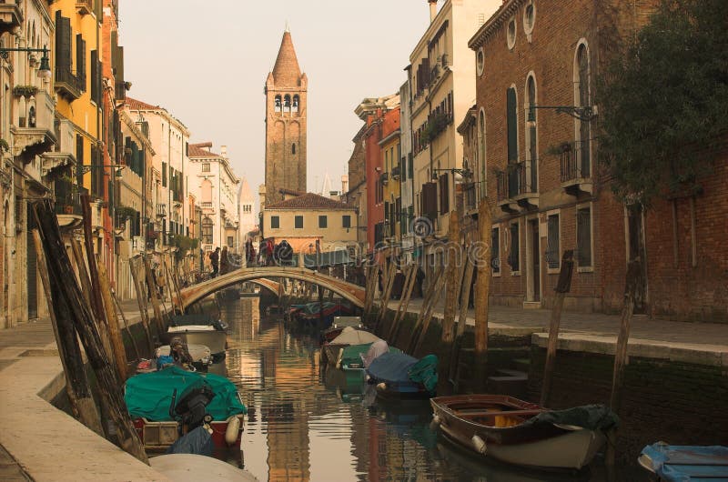 A charming canal in Venice