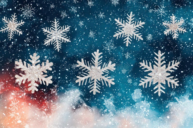 A charming snow background pattern perfect for winter-themed designs. royalty free stock photography