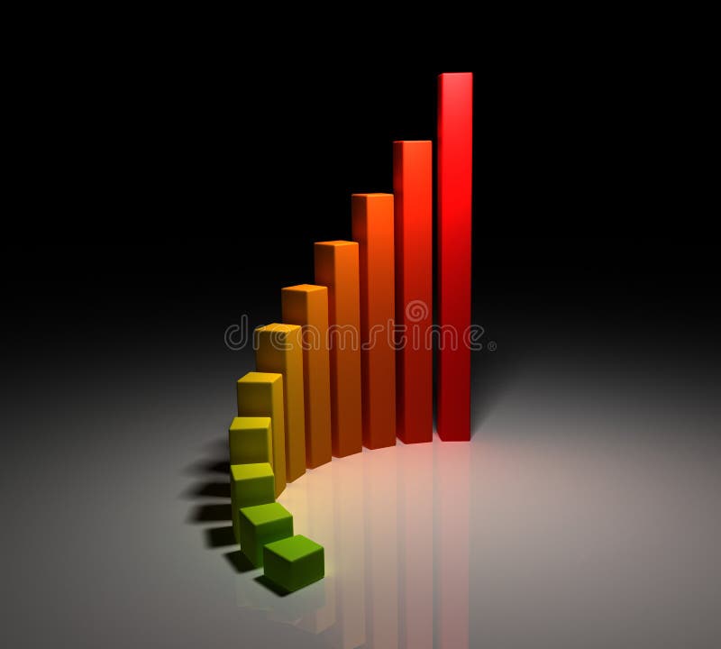 Chart, diagram vector illustration