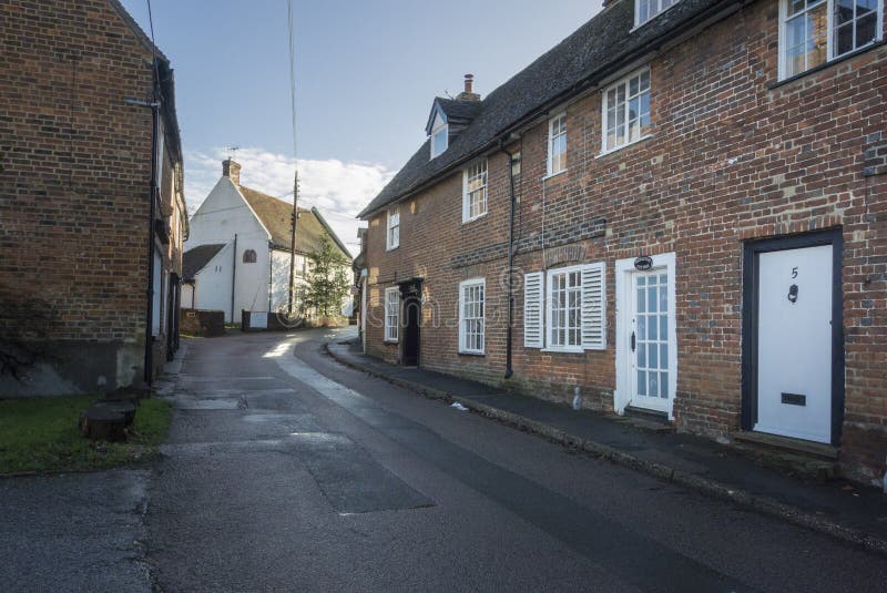 Chartham by, Kent, UK royaltyfria bilder Chartham by, Kent, UK royaltyfria bilder