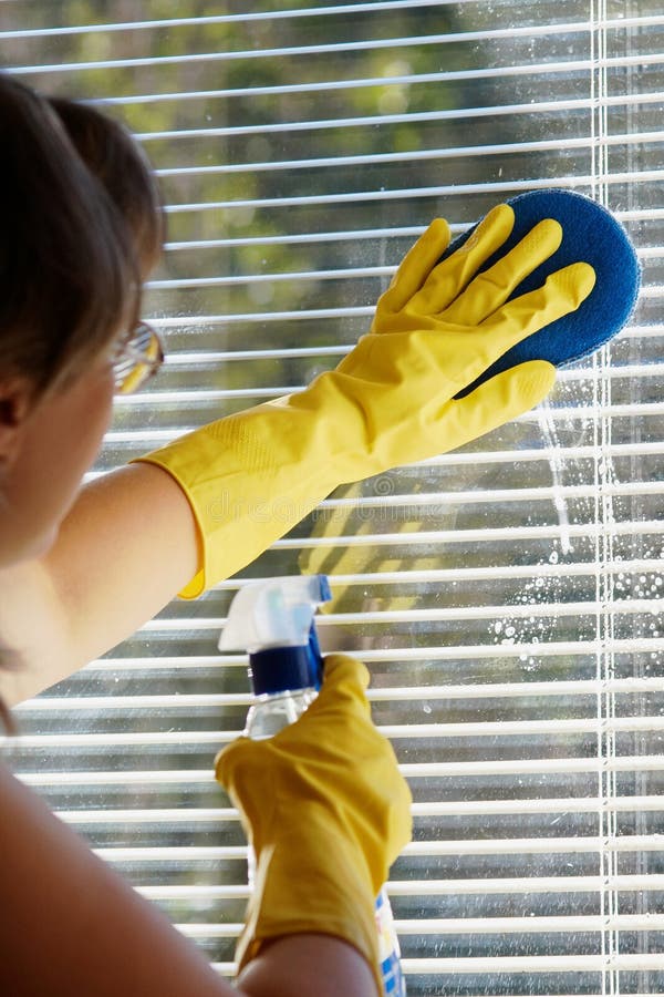 Charwoman stock image