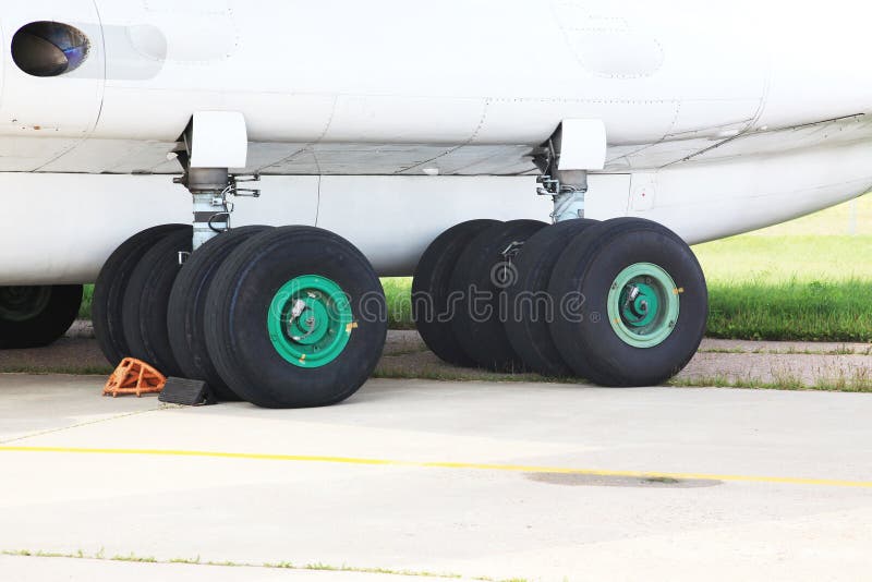 Chassis transport aircraft stock photo. Image of industry 97363650