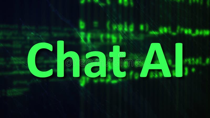 Chat AI concept vector illustration