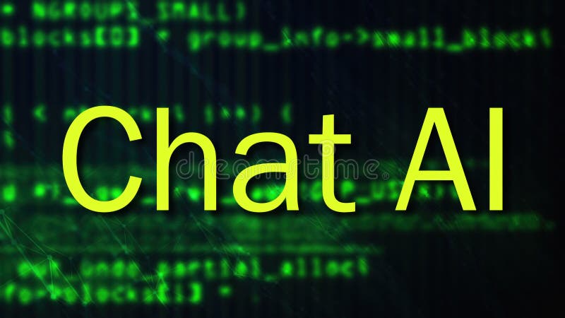 Chat AI concept vector illustration