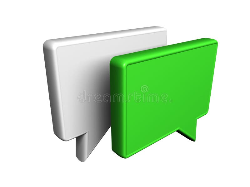 Chat boxes vector illustration