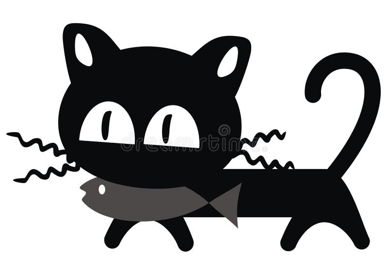 Chat Et Poissons Droles Silhouette Noire Icone De Vecteur Illustration De Vecteur Illustration Du Fond Expression Chat Et Poissons Droles Silhouette Noire Icone De Vecteur Illustration De Vecteur Illustration Du Fond Expression