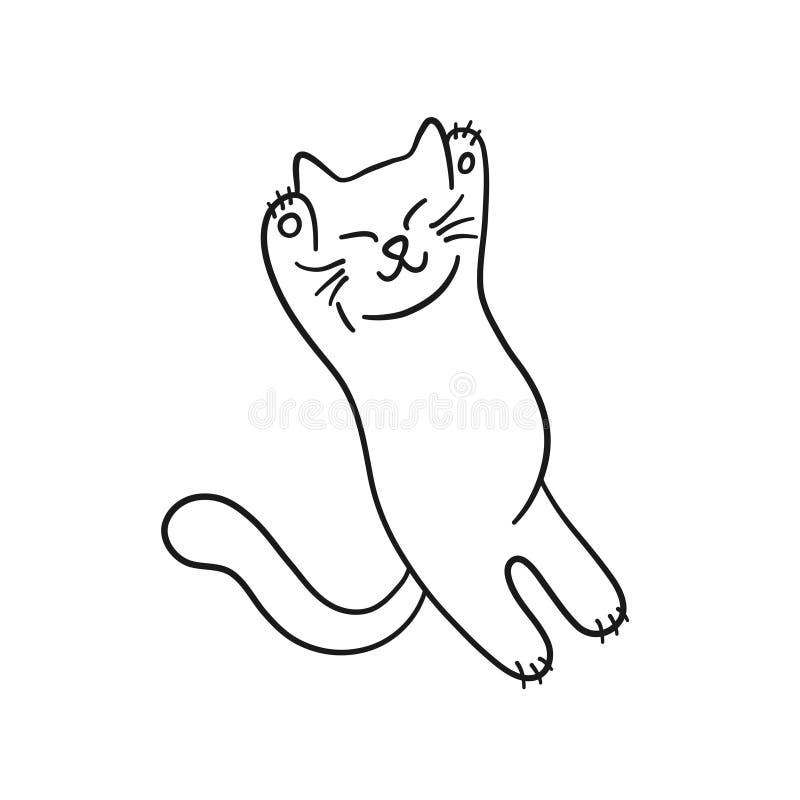Chat Qui Dort Chaton Mignon Dans Le Style Scribble Illustration Tiree Par La Main De Vecteur Illustration De Vecteur Illustration Du Dessin Dessine Chat Qui Dort Chaton Mignon Dans Le Style Scribble Illustration Tiree Par La Main De Vecteur Illustration De Vecteur Illustration Du Dessin Dessine