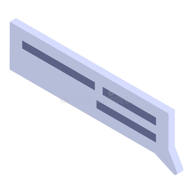 Chat writing icon, isometric style royalty free illustration