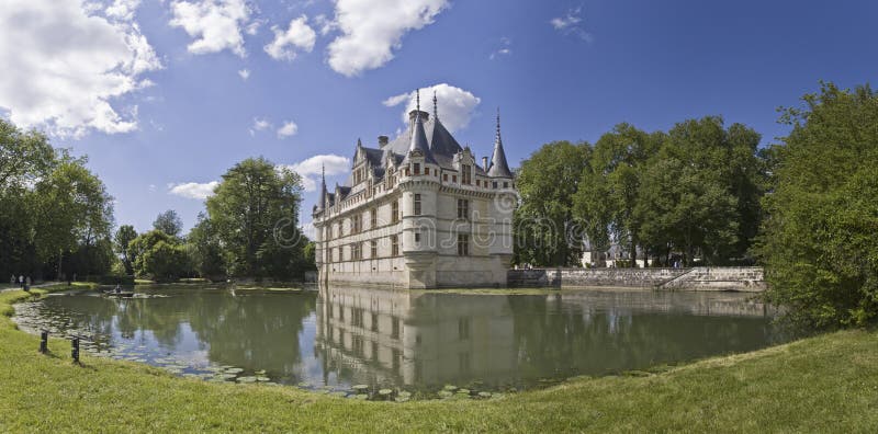 Chateau Azay-le-Rideau, France