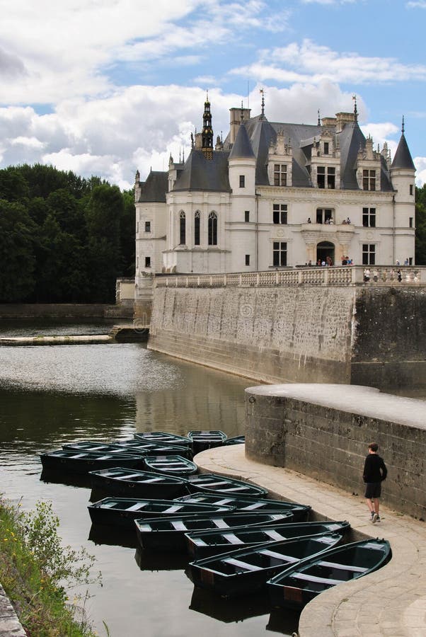 Chateau de Chenonceau και φλοιοί στοκ φωτογραφίες με δικαίωμα ελεύθερης χρήσης Chateau de Chenonceau και φλοιοί στοκ φωτογραφίες με δικαίωμα ελεύθερης χρήσης