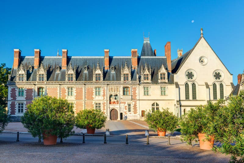 The chateau Royal de Blois, France stock images The chateau Royal de Blois, France stock images