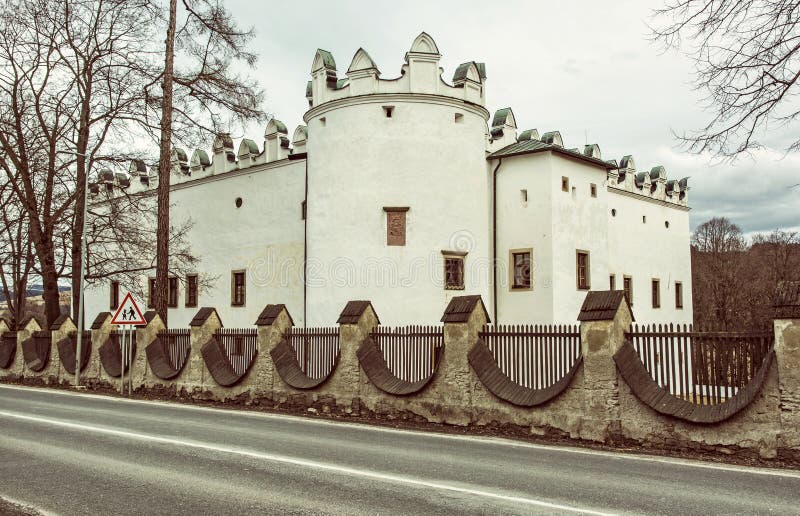 Chateau Strazky, Slovakia, old filter