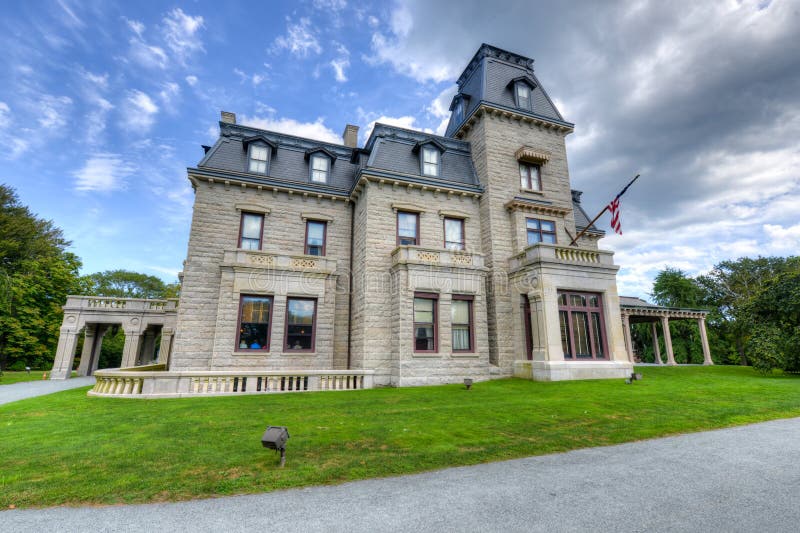 Chateau-sur-MER - Newport, Rhode Island royaltyfria bilder Chateau-sur-MER - Newport, Rhode Island royaltyfria bilder