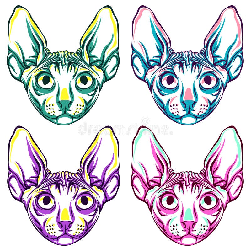 Gros Et Maigres Chats Illustration De Vecteur Illustration Du Pets Gros Et Maigres Chats Illustration De Vecteur Illustration Du Pets