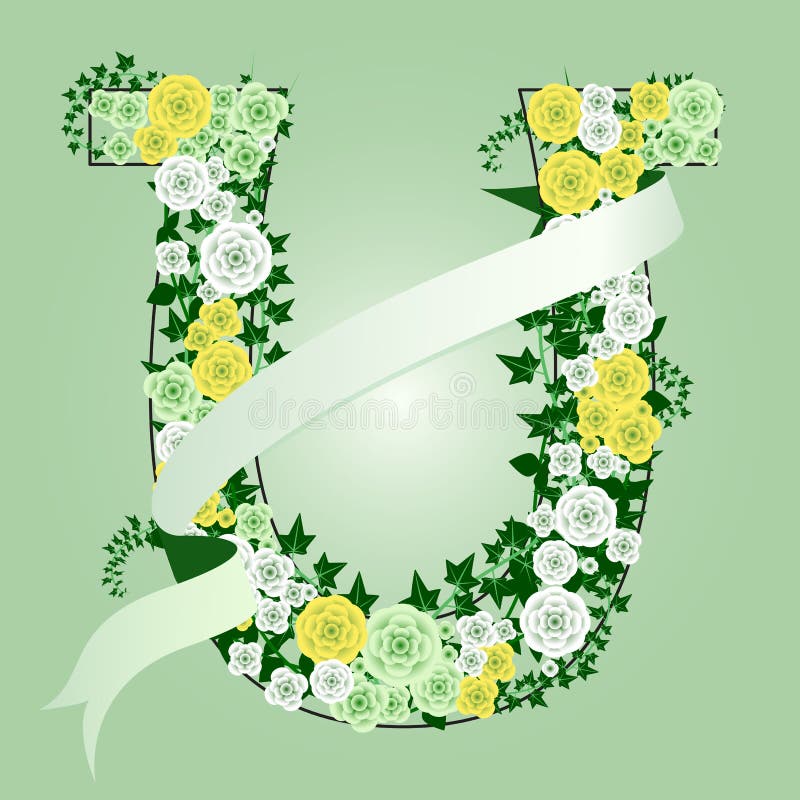 Chaussure florale de cheval illustration libre de droits Chaussure florale de cheval illustration libre de droits