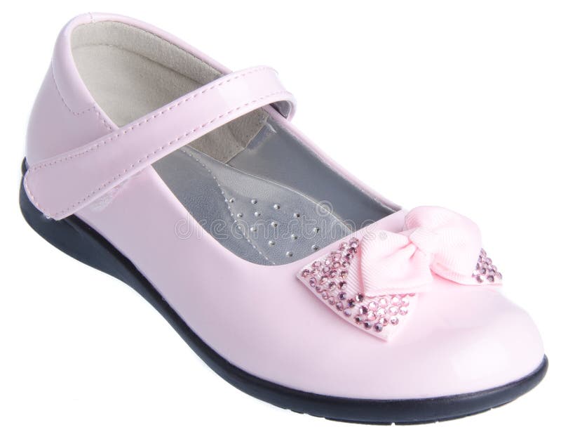 chaussure les chaussures de l'enfant sur un fond photographie stock chaussure les chaussures de l'enfant sur un fond photographie stock