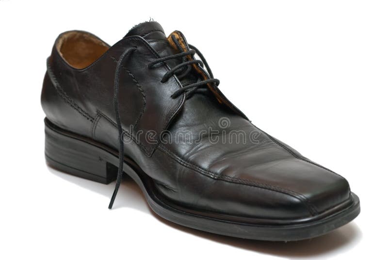 Chaussure noire image stock
