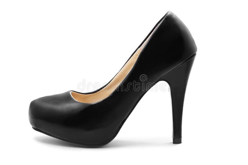 Chaussure noire photos libres de droits