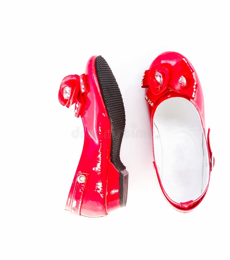 chaussure enfant rouge