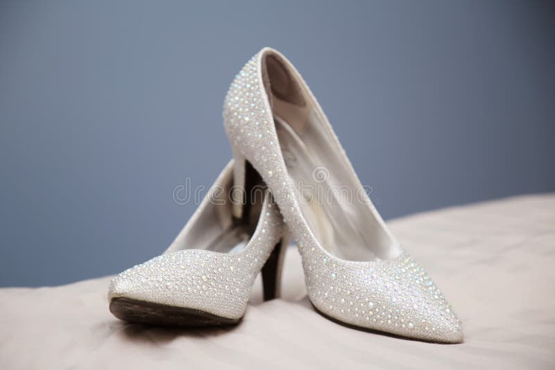 chaussure de mariage blanche