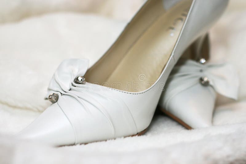 chaussure blanche femme mariage