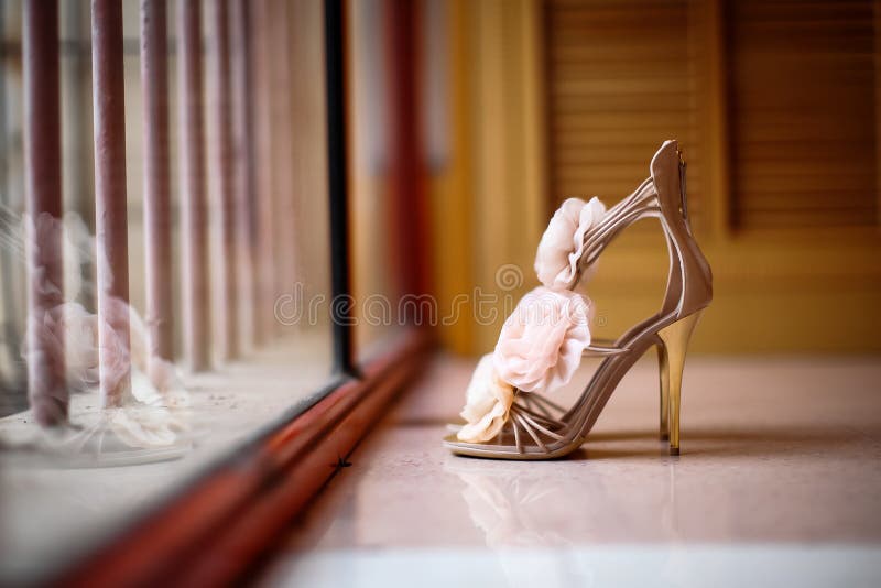 Chaussures de mariage image stock Chaussures de mariage image stock