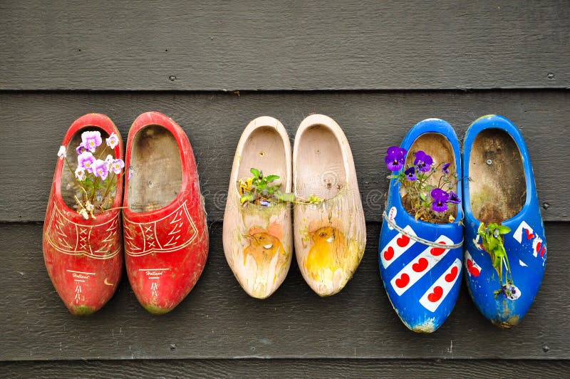 123 Photos de Chaussures Hollandaises Traditionnelles Photos de stock