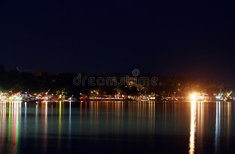 Chaweng Beach at Night 02