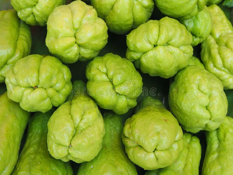 Chayote stock foto's Chayote stock foto's