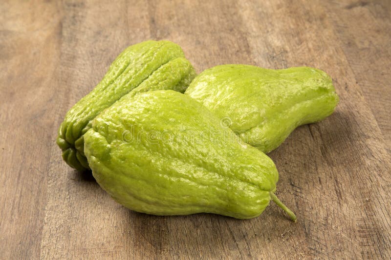 The Chayote (Sechium Edule) is a Vegetable Native To South America