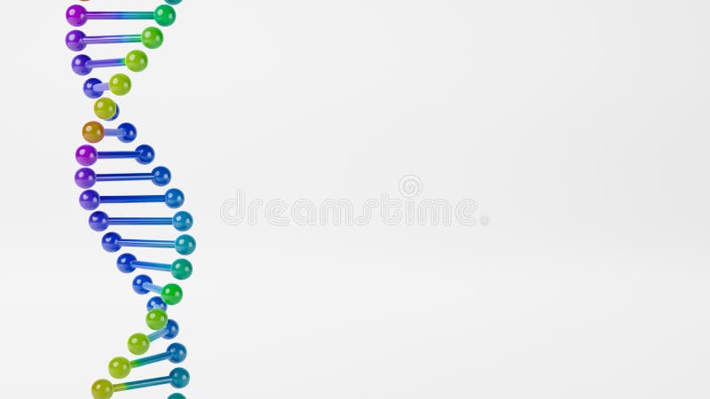 Chaîne d'ADN sur Gray Background illustration de vecteur Chaîne d'ADN sur Gray Background illustration de vecteur
