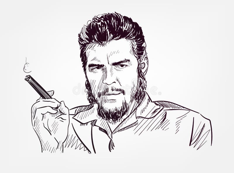 Che Guevara Vector Illustration Sketch Portrait Editorial Stock Image - Illustration of cuban, male: 188433224 Che Guevara Vector Illustration Sketch Portrait Editorial Stock Image - Illustration of cuban, male: 188433224